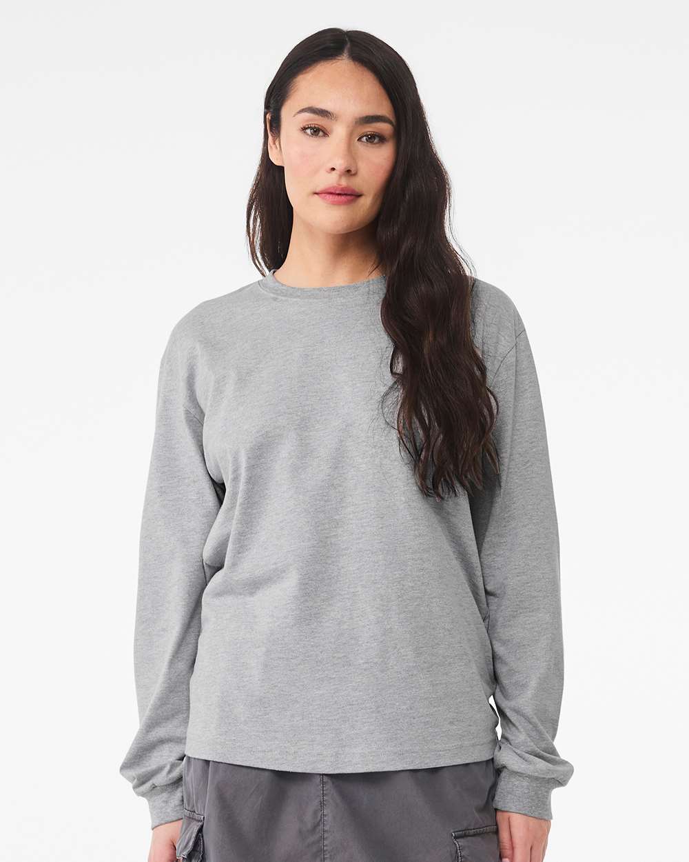 BELLA + CANVAS-3511-6 oz. Heavyweight Long Sleeve Tee - Image 5
