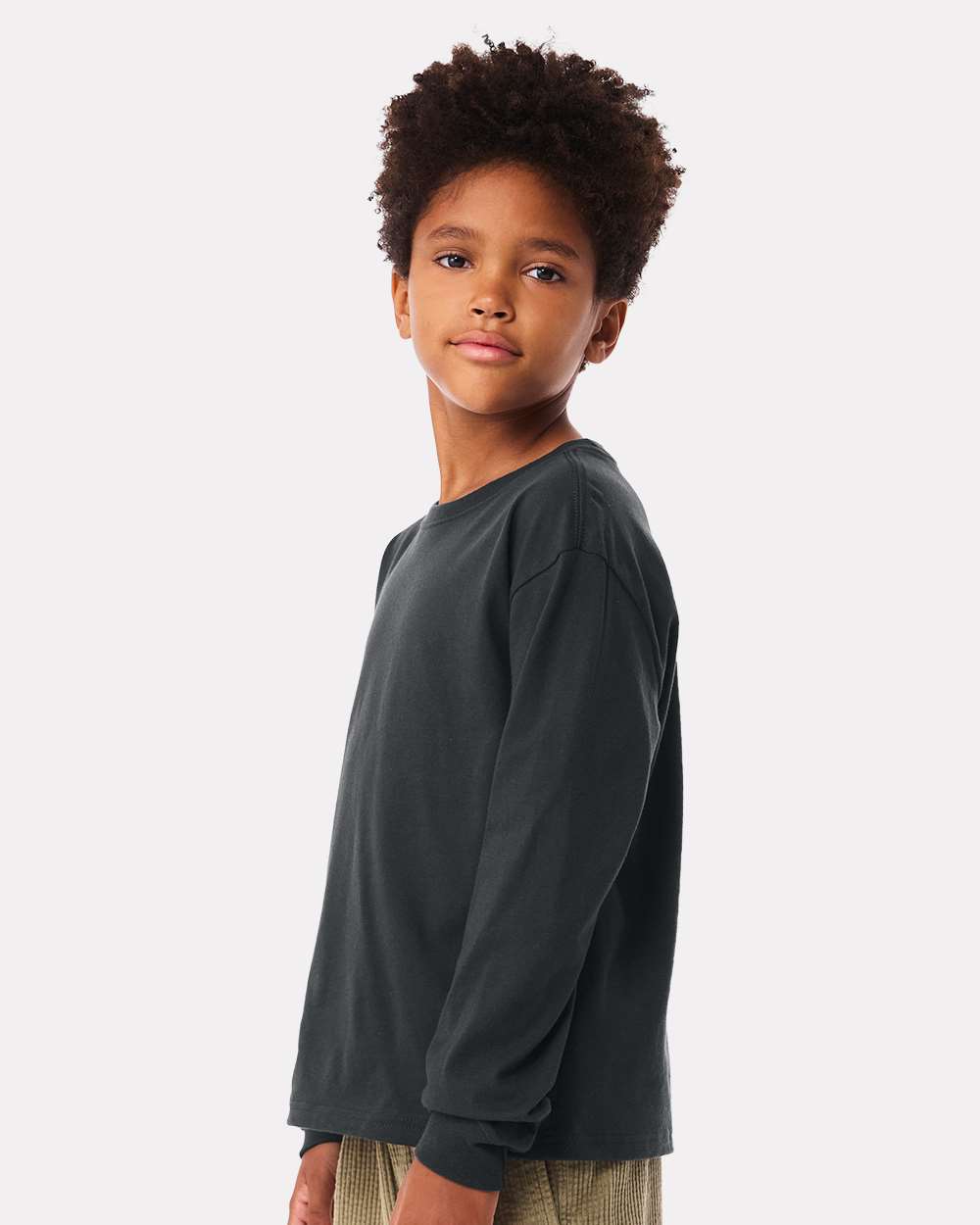 BELLA + CANVAS-3511Y-Youth 6oz. Heavyweight Long Sleeve Tee - Image 18