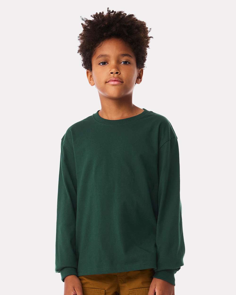 BELLA + CANVAS-3511Y-Youth 6oz. Heavyweight Long Sleeve Tee - Image 23