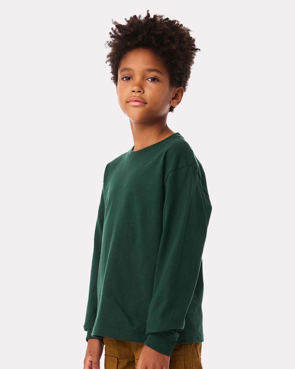BELLA + CANVAS-3511Y-Youth 6oz. Heavyweight Long Sleeve Tee - Image 24