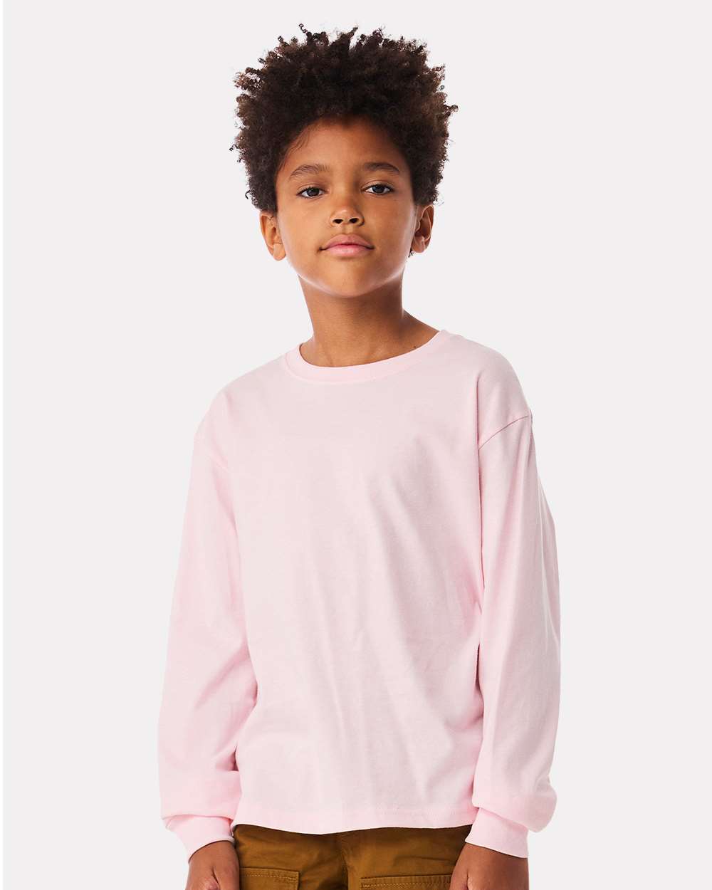 BELLA + CANVAS-3511Y-Youth 6oz. Heavyweight Long Sleeve Tee - Image 47