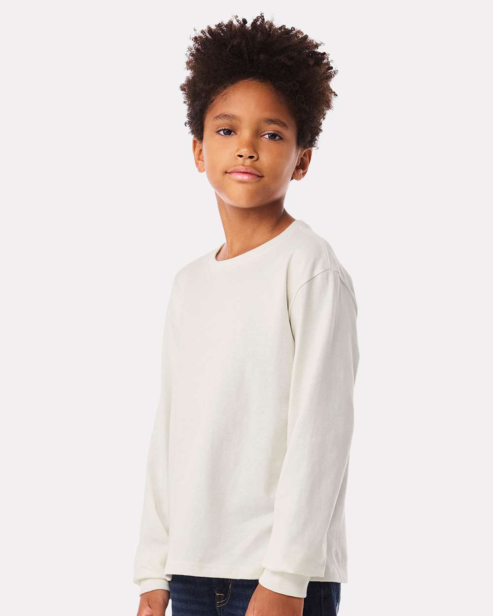 BELLA + CANVAS-3511Y-Youth 6oz. Heavyweight Long Sleeve Tee - Image 66