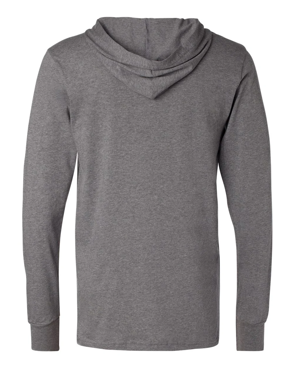 BELLA + CANVAS-3512-Jersey Hooded Long Sleeve Tee - Image 12