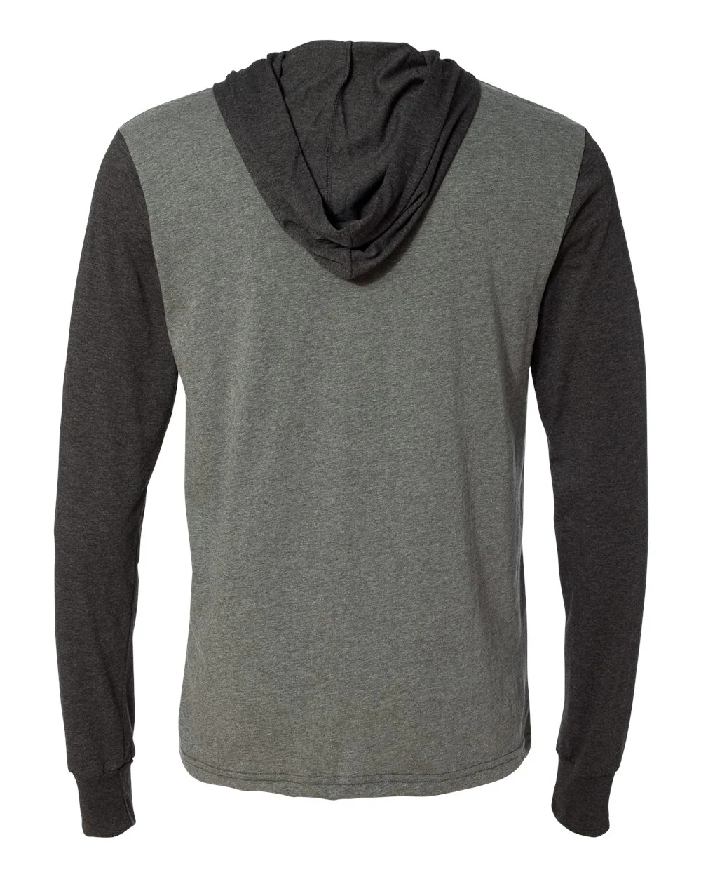 BELLA + CANVAS-3512-Jersey Hooded Long Sleeve Tee - Image 15