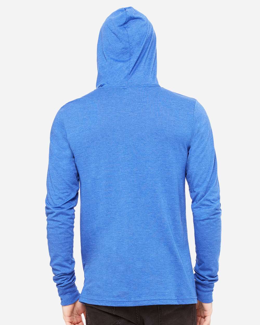 BELLA + CANVAS-3512-Jersey Hooded Long Sleeve Tee - Image 33