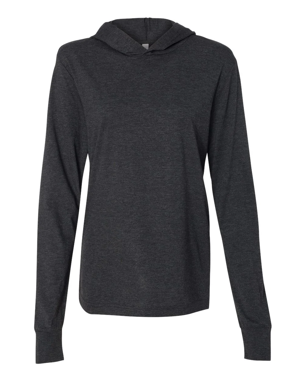 BELLA + CANVAS-3512-Jersey Hooded Long Sleeve Tee - Image 5