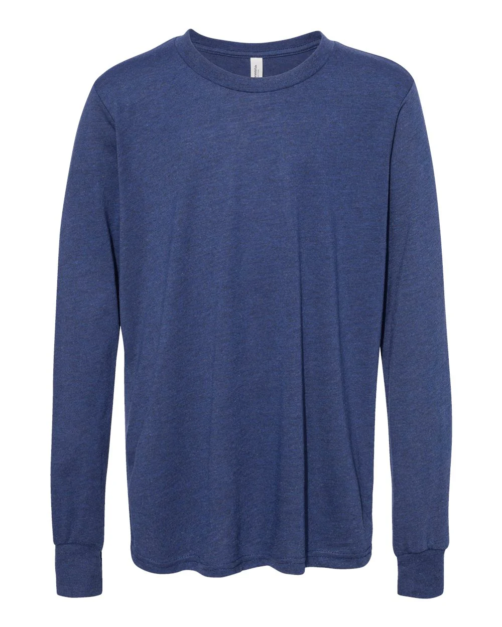 BELLA + CANVAS-3513Y-Youth Triblend Long Sleeve Tee - Image 14