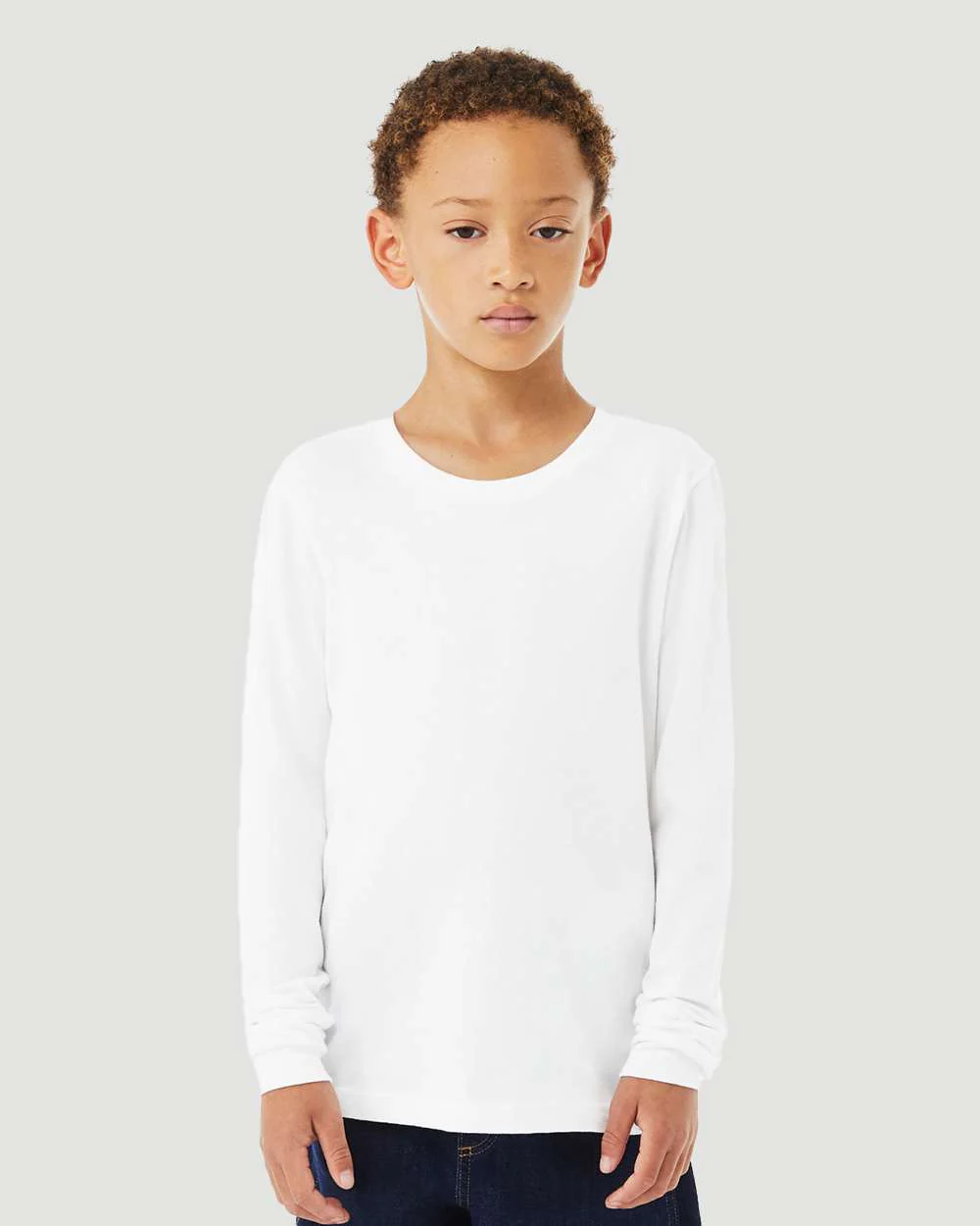 BELLA + CANVAS-3513Y-Youth Triblend Long Sleeve Tee - Image 29