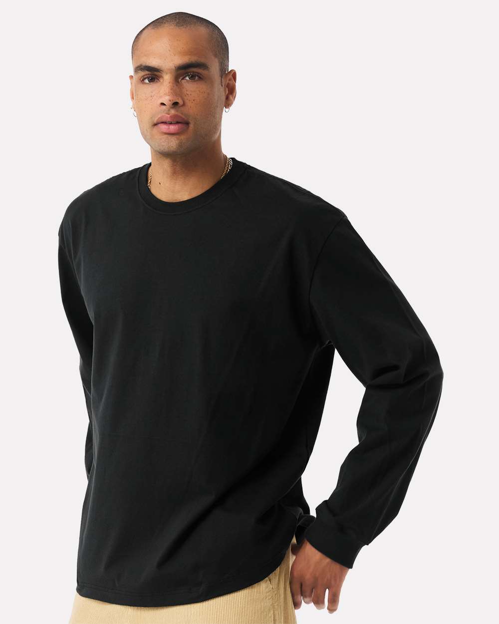 BELLA + CANVAS-4651-7.5 oz Heavyweight Long Sleeve Tee - Image 18