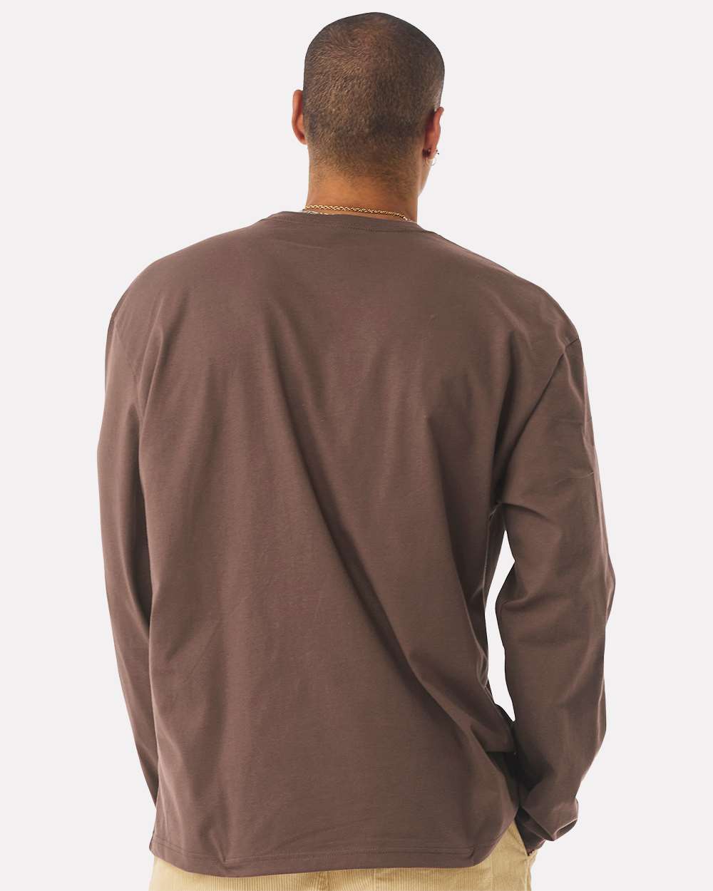 BELLA + CANVAS-4651-7.5 oz Heavyweight Long Sleeve Tee - Image 25