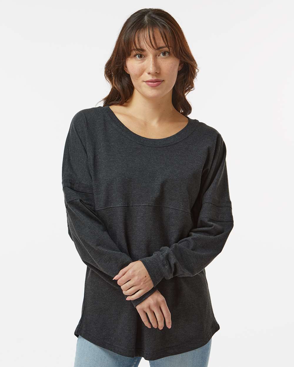 Boxercraft-BW3514-Women's Pom Pom Long Sleeve Jersey T-Shirt - Image 17