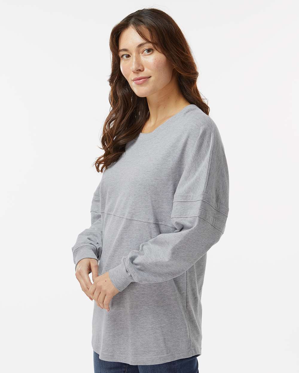 Boxercraft-BW3514-Women's Pom Pom Long Sleeve Jersey T-Shirt - Image 36