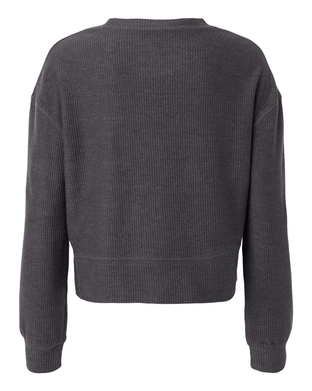 Boxercraft-BW5102-Women's Ribbed Knit Cropped Boxy Crew - Image 18