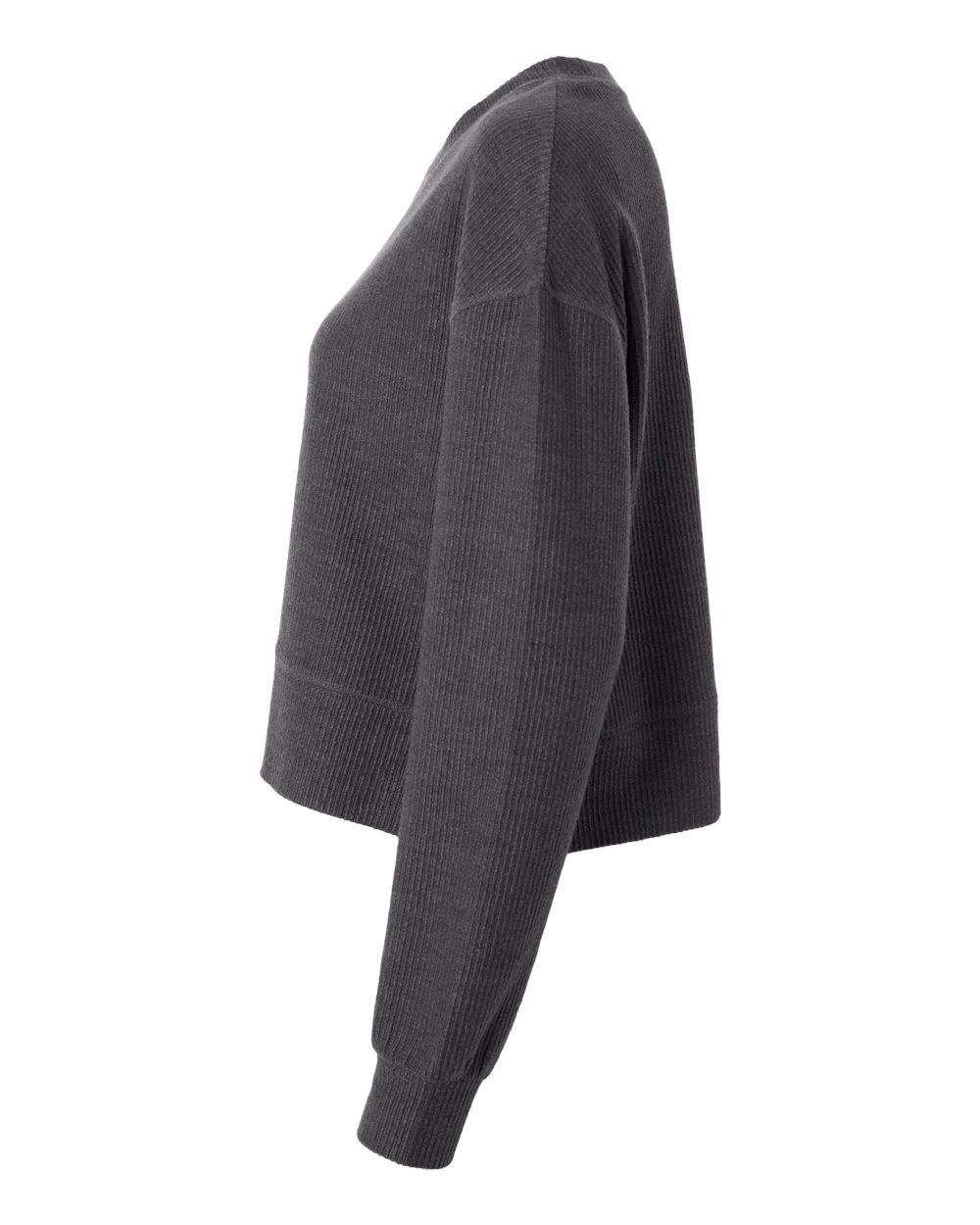 Boxercraft-BW5102-Women's Ribbed Knit Cropped Boxy Crew - Image 19