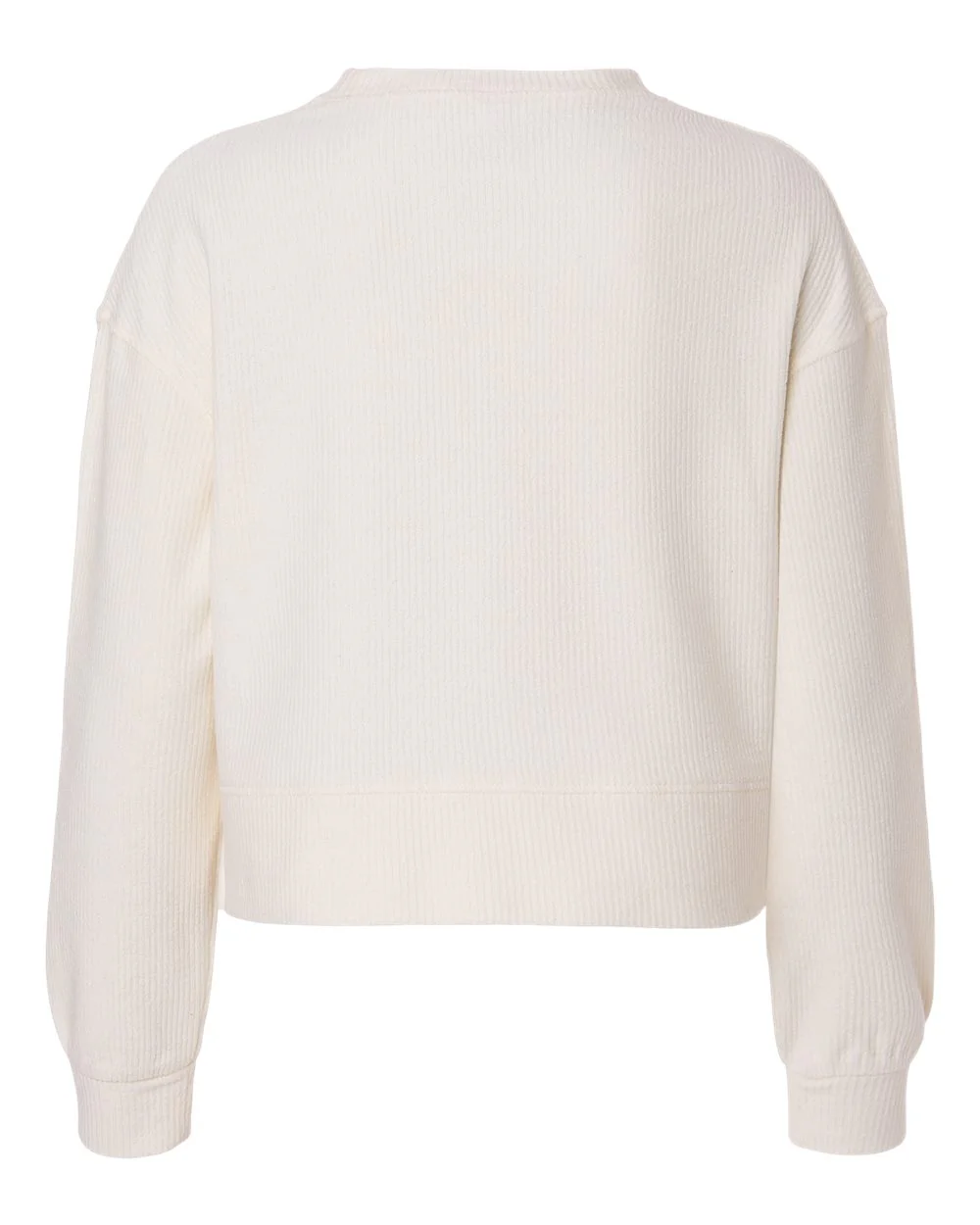 Boxercraft-BW5102-Women's Ribbed Knit Cropped Boxy Crew - Image 20