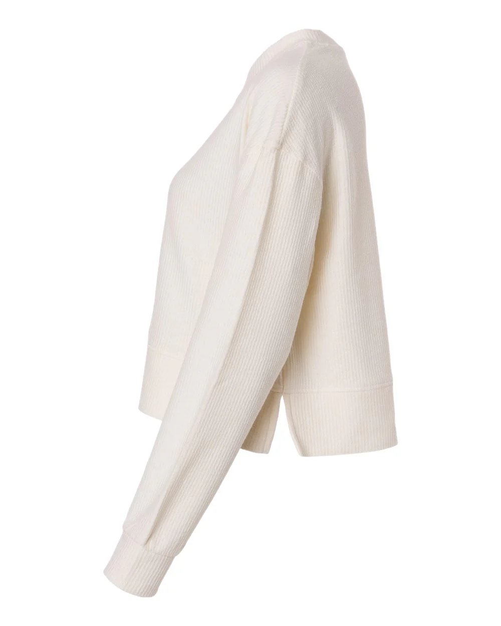 Boxercraft-BW5102-Women's Ribbed Knit Cropped Boxy Crew - Image 21