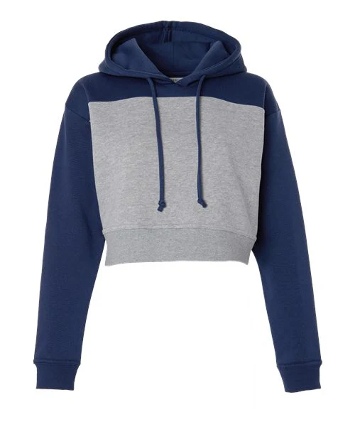 Boxercraft-BW5404-Women's Cropped Fleece Hooded Sweatshirt - Image 3