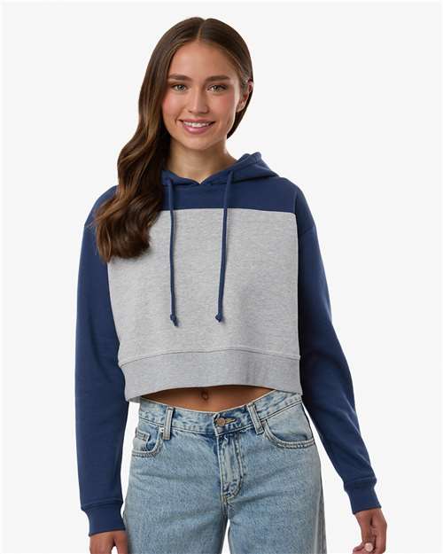 Boxercraft-BW5404-Women's Cropped Fleece Hooded Sweatshirt - Image 9