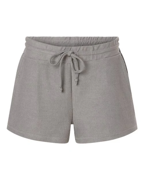 Boxercraft-BW6506-Women's Ribbed Knit Shorts - Image 4
