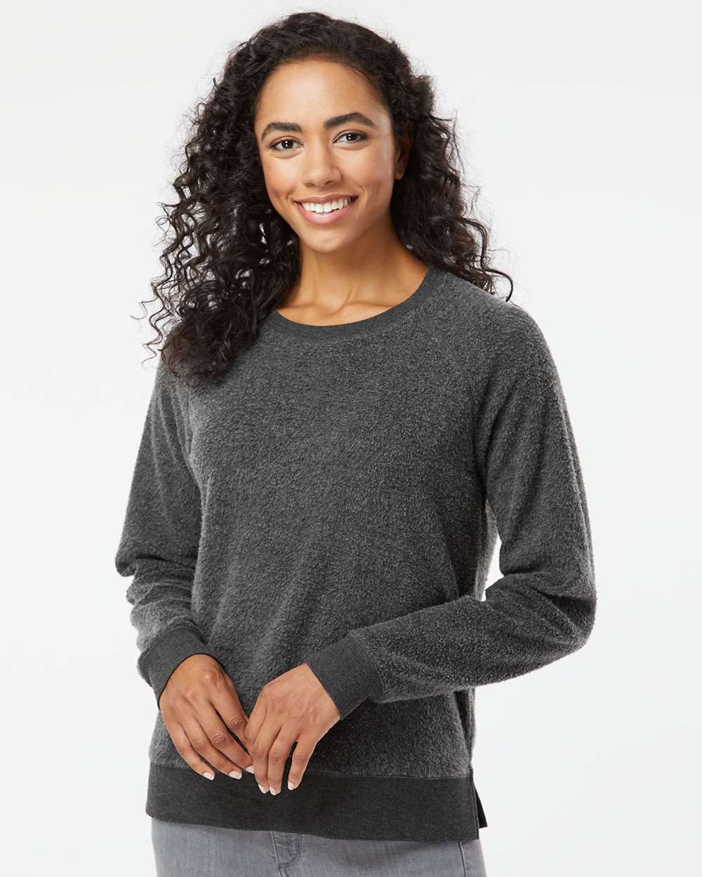Boxercraft-K01-Women's Fleece Out Pullover - Image 11