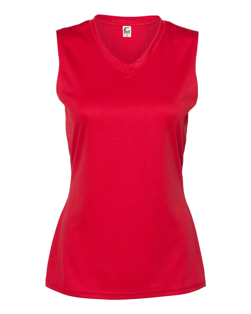 C2 Sport-5663-Women's Sleeveless V-Neck T-Shirt - Image 11