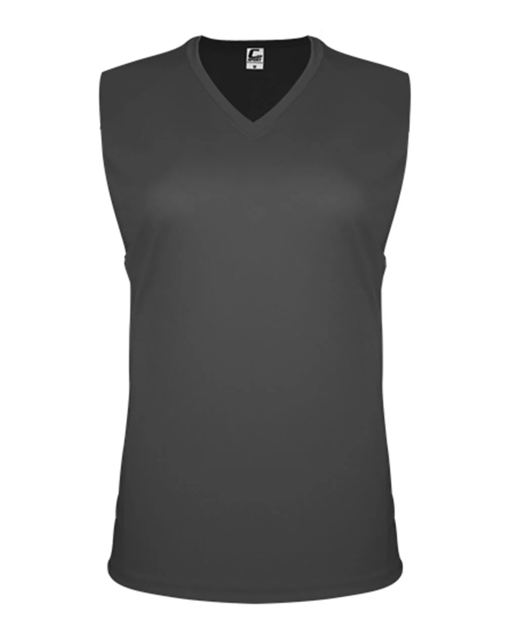 C2 Sport-5663-Women's Sleeveless V-Neck T-Shirt - Image 5