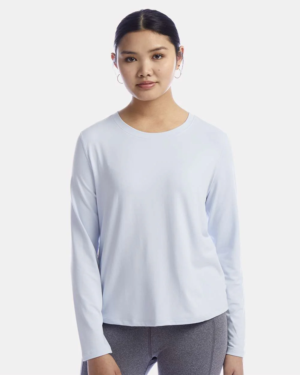 Champion-CHP140-Women's Sport Soft Touch Long Sleeve T-Shirt - Image 11