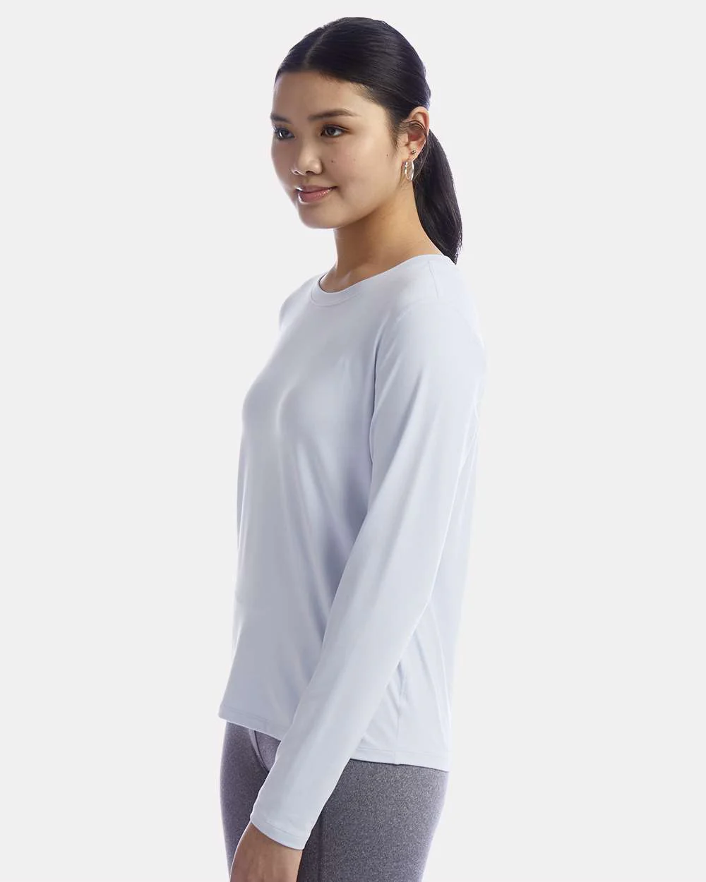 Champion-CHP140-Women's Sport Soft Touch Long Sleeve T-Shirt - Image 12