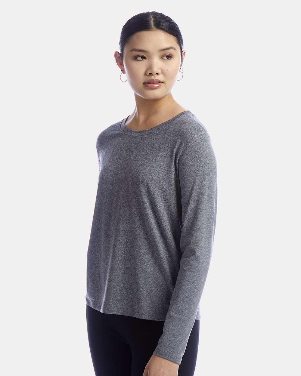 Champion-CHP140-Women's Sport Soft Touch Long Sleeve T-Shirt - Image 18