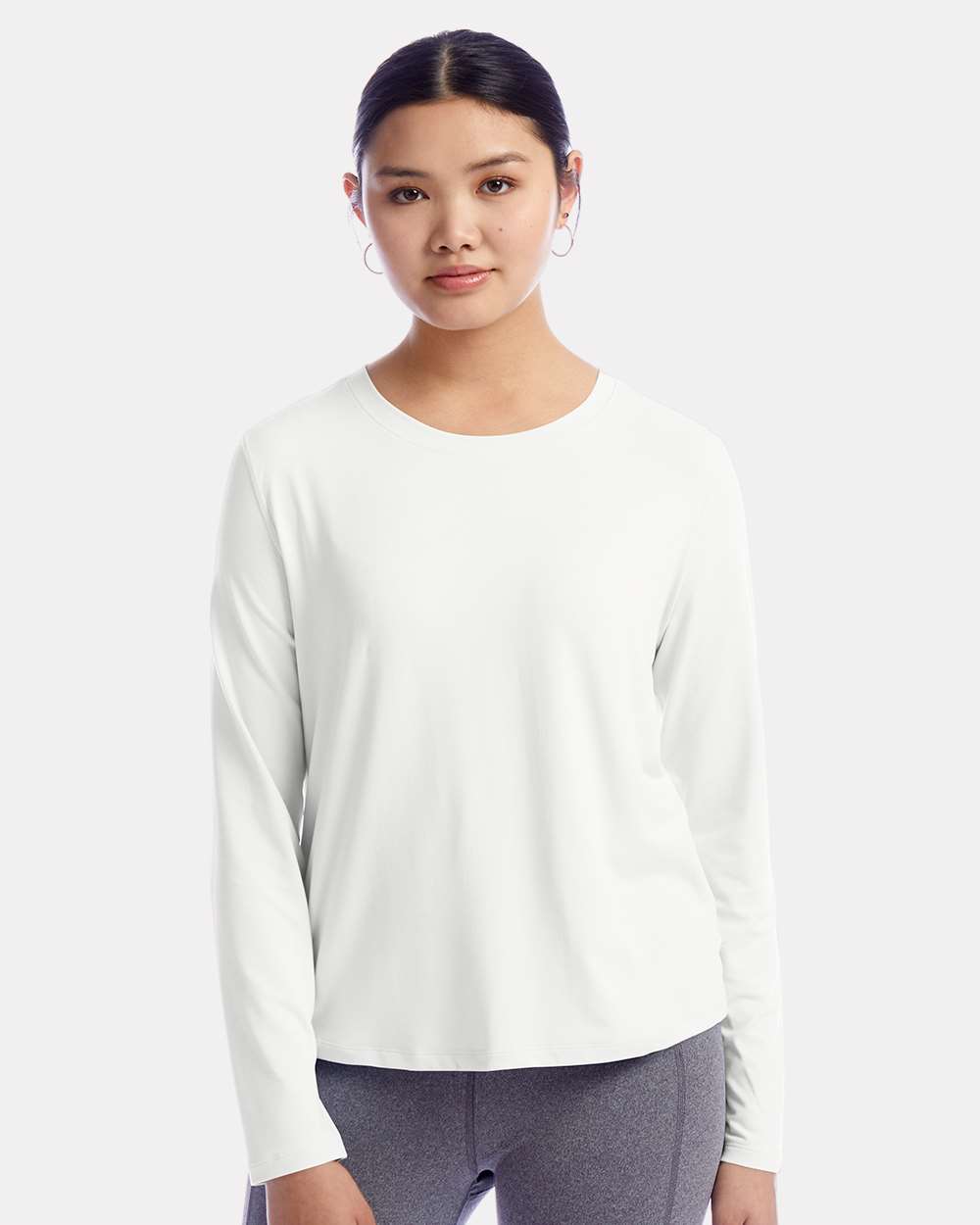 Champion-CHP140-Women's Sport Soft Touch Long Sleeve T-Shirt - Image 23