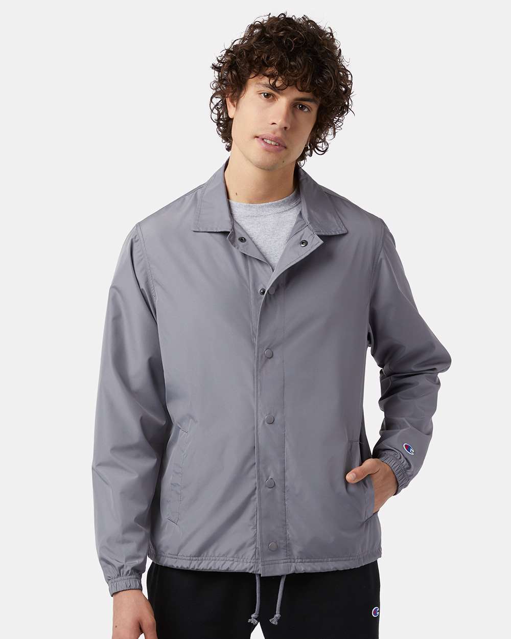Champion-CO126-Coach's Jacket - Image 11