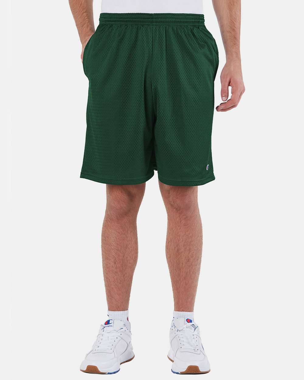 Champion-S162-Polyester Mesh 9" Shorts with Pockets - Image 5