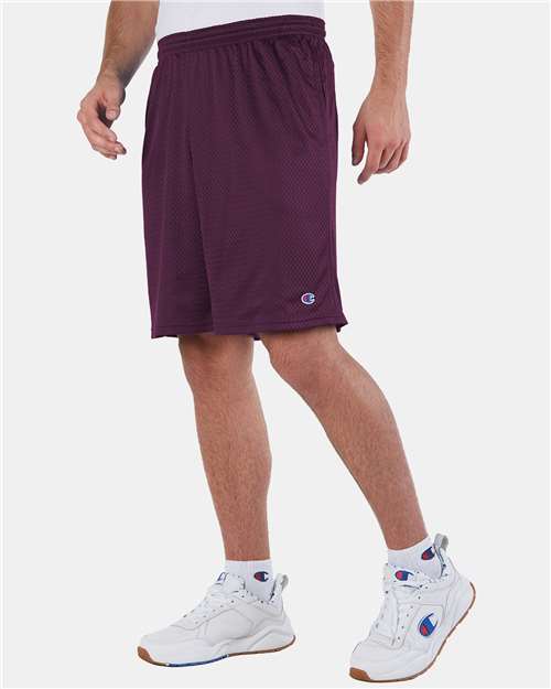 Champion-S162-Polyester Mesh 9" Shorts with Pockets - Image 58