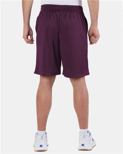 Champion-S162-Polyester Mesh 9" Shorts with Pockets - Image 59
