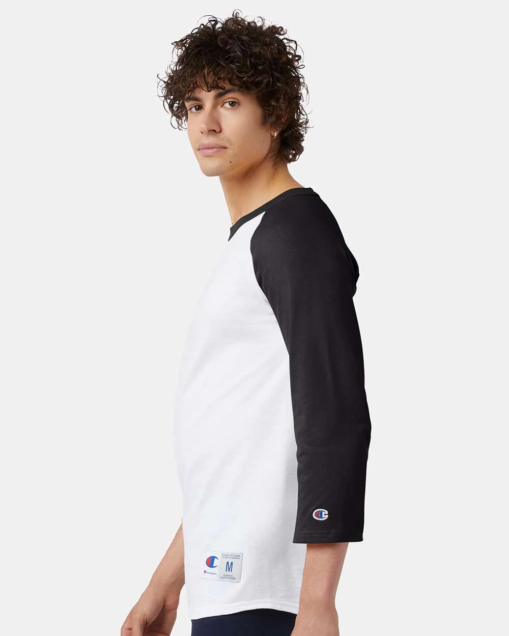 Champion-T137-Raglan Sleeve Baseball T-Shirt - Image 21