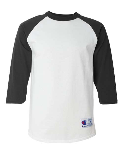 Champion-T137-Raglan Sleeve Baseball T-Shirt - Image 56