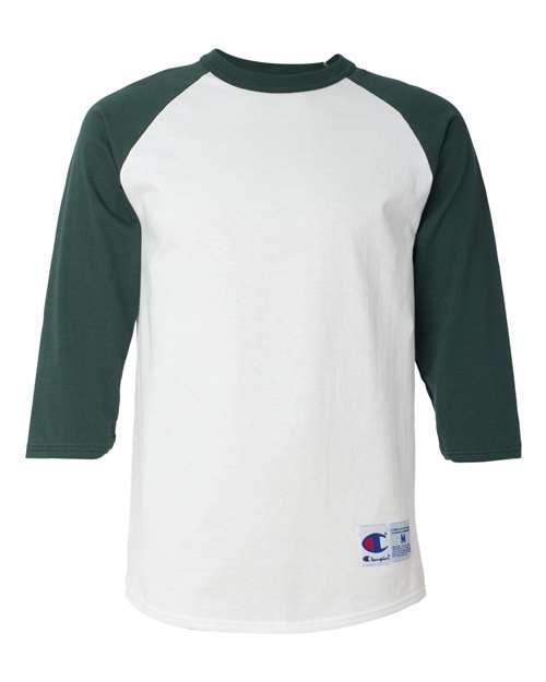 Champion-T137-Raglan Sleeve Baseball T-Shirt - Image 58