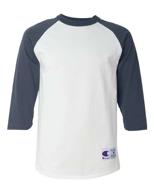 Champion-T137-Raglan Sleeve Baseball T-Shirt - Image 59