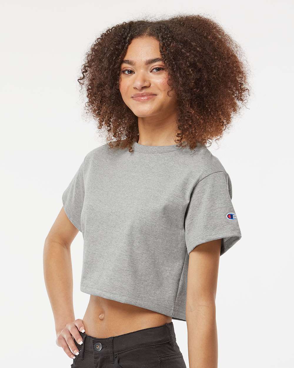 Champion-T453W-Women's Heritage Jersey Crop T-Shirt - Image 18