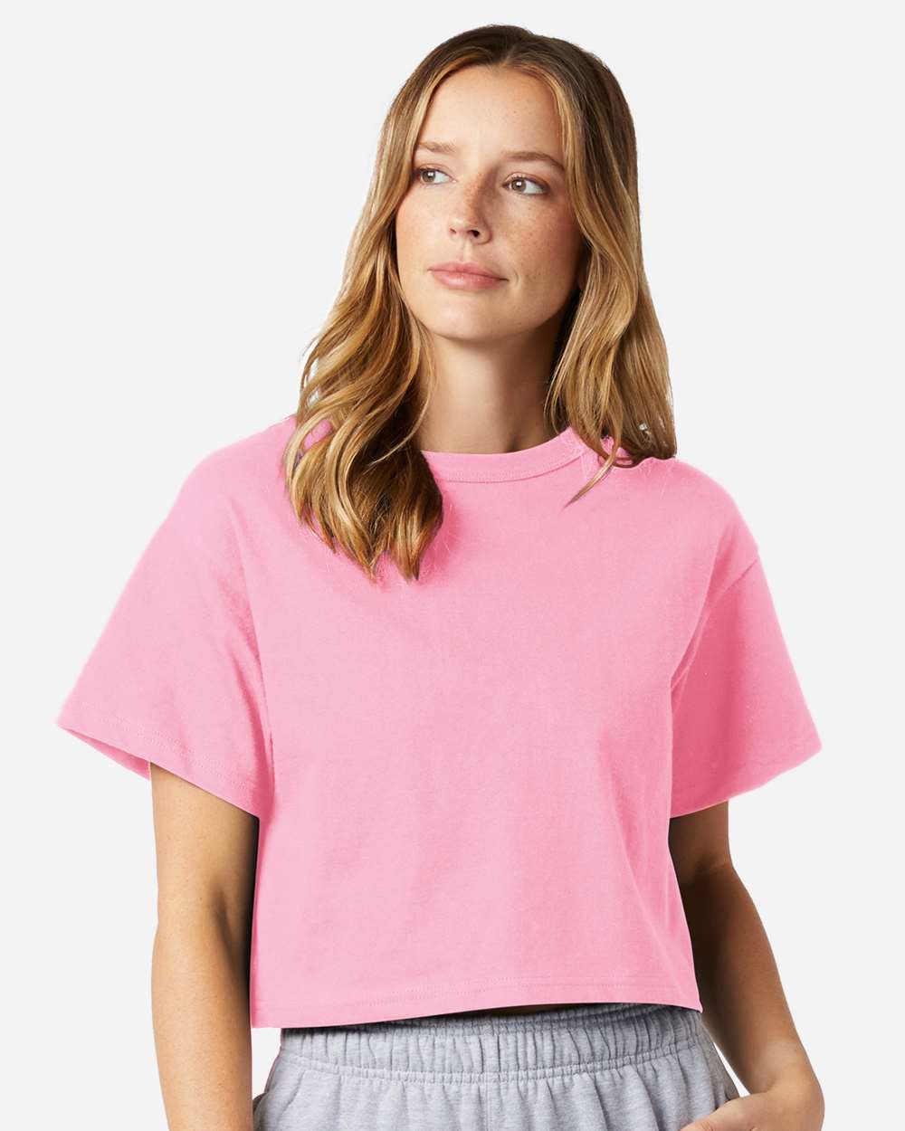 Champion-T453W-Women's Heritage Jersey Crop T-Shirt - Image 26