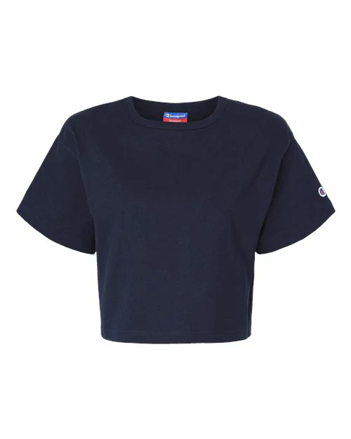 Champion-T453W-Women's Heritage Jersey Crop T-Shirt - Image 32