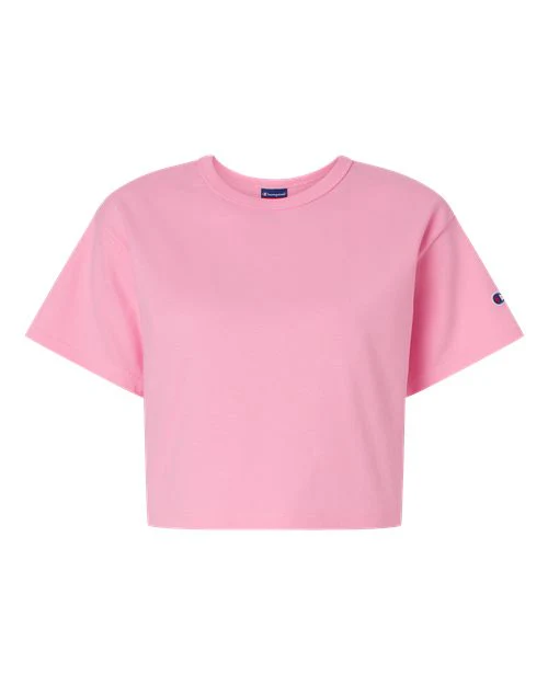 Champion-T453W-Women's Heritage Jersey Crop T-Shirt - Image 34