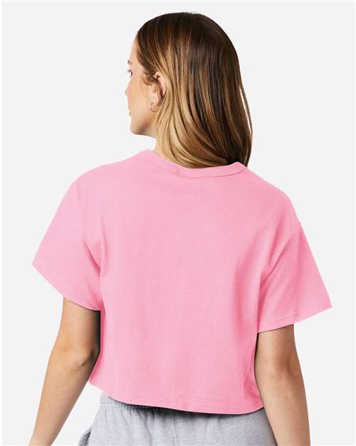 Champion-T453W-Women's Heritage Jersey Crop T-Shirt - Image 40