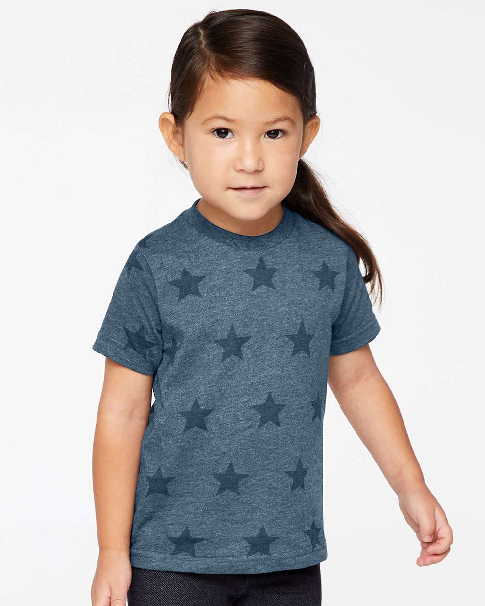 Code Five-3029-Toddler Star Print Tee - Image 5