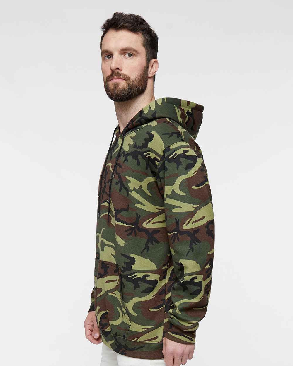 Code Five-3969-Camo Pullover Fleece Hoodie - Image 7