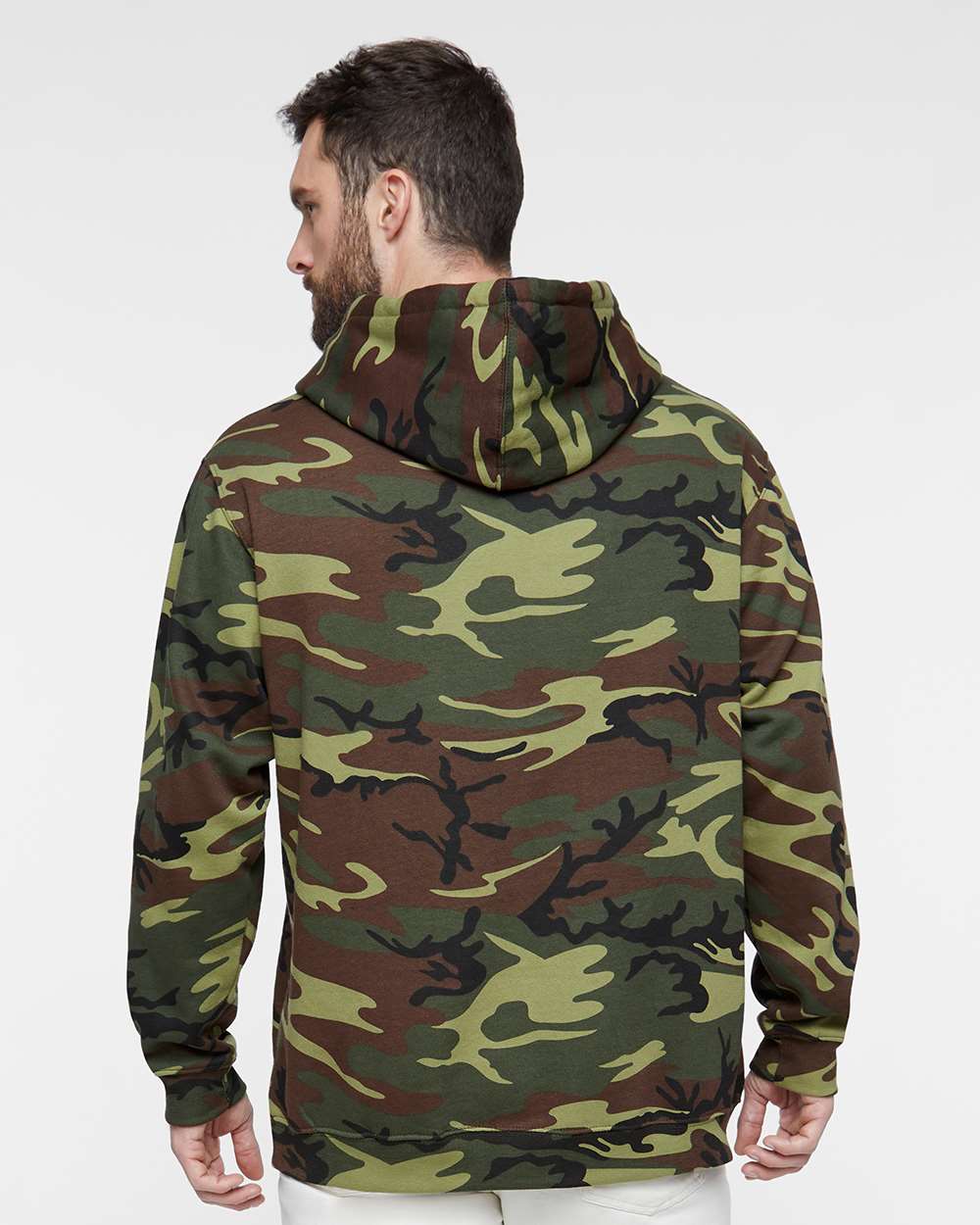 Code Five-3969-Camo Pullover Fleece Hoodie - Image 8