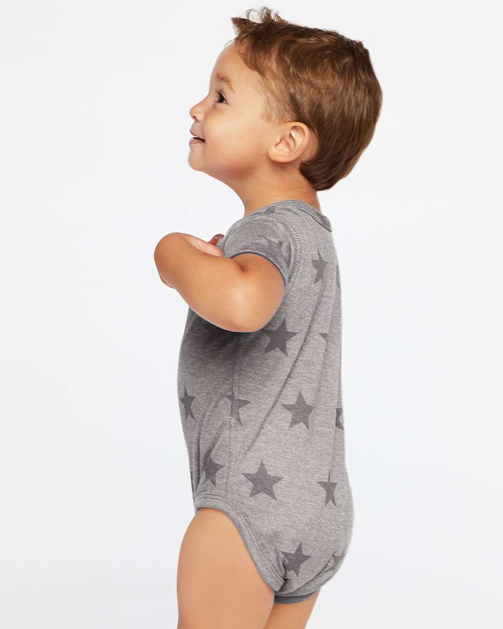 Code Five-4329-Infant Star Print Bodysuit - Image 12