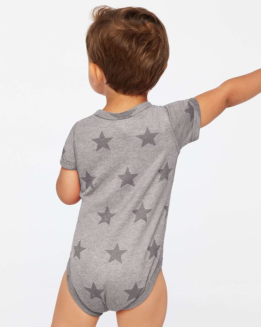 Code Five-4329-Infant Star Print Bodysuit - Image 13