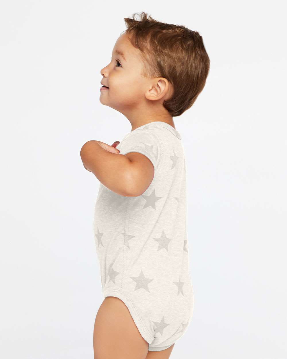 Code Five-4329-Infant Star Print Bodysuit - Image 18