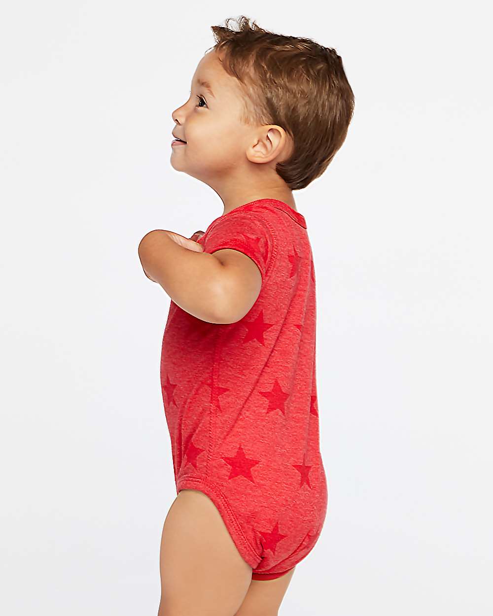 Code Five-4329-Infant Star Print Bodysuit - Image 24